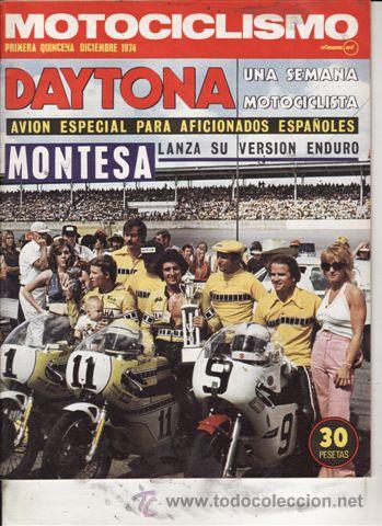 Automobili e Motociclette: REVISTA MOTOCICLISMO N&ordm; 1&ordf; QUINCENA DICIEMBRE A&Ntilde;O 1974. PRUEBA: BENELLI 250 2 C.