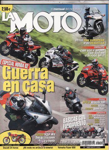 Autos und Motorr&auml;der: REVISTA LA MOTO N&ordm; 145 A&Ntilde;O 2002.