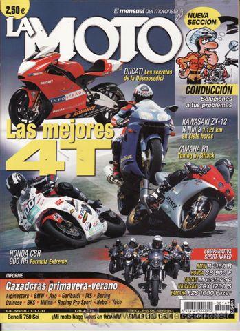 Carros e motociclos: REVISTA LA MOTO N&ordm; 147 A&Ntilde;O 2002.