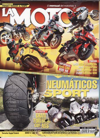 Cars and Motorcycles: REVISTA LA MOTO N&ordm; 158 A&Ntilde;O 2003.