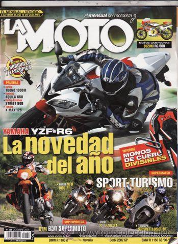 Voitures et Motocyclettes: REVISTA LA MOTO N&ordm; 188 A&Ntilde;O 2005.