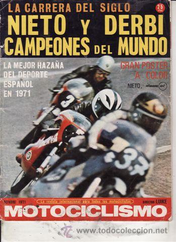 Cars and Motorcycles: REVISTA MOTOCICLISMO N&ordm; OCTUBRE A&Ntilde;O 1971.