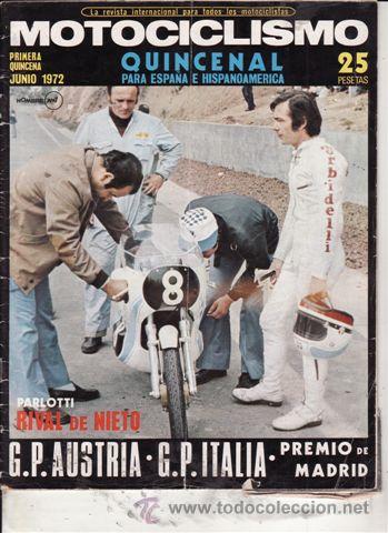 Coches y Motocicletas: REVISTA MOTOCICLISMO N&ordm; JUNIO A&Ntilde;O 1972. PRUEBA: MONTESA 123.