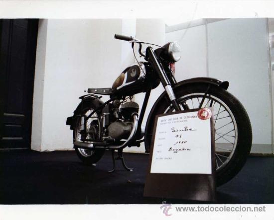 Automobili e Motociclette: Fotografia original. Antic car club de Catalunya. Motociclismo.20 x 25 cm. .