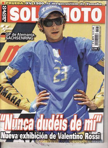 Autos und Motorr&auml;der: REVISTA SOLO MOTO ACTUAL N&ordm; 1571 A&Ntilde;O 2006. PRU: YAMJAHA XV 1900.KTM 950 R SUPER ENDURO. BURGMAN 400.