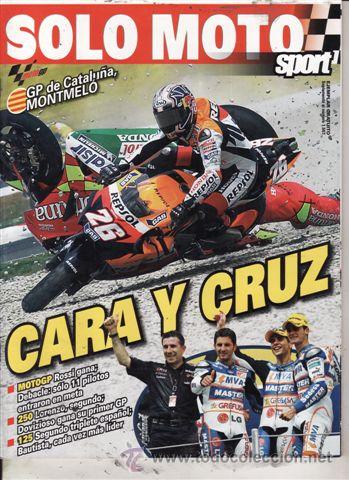 Cars and Motorcycles: SUPLEMENTO REVISTA SOLO MOTO ACTUAL N&ordm; 1567 A&Ntilde;O 2006.