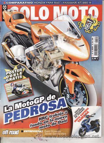 Coches y motocicletas: REVISTA SOLO MOTO ACTUAL N&ordm; 1524 A&Ntilde;O 2005. COMPARATIVA: HONDA FMX 650 Y YAMAHA XT 660.