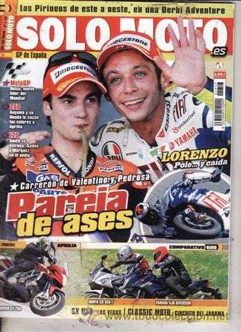 Carros e motociclos: REVISTA SOLO MOTO ACTUAL N&ordm; 1717 A&Ntilde;O 2009. PRUEBA: APRILIA SHIVER GT. KYMCO XCITING 500 R ABS. COMPA