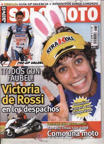 Voitures et Motocyclettes: REVISTA SOLO MOTO ACTUAL N&ordm; 1638 A&Ntilde;O 2007. PRUEBA: TRIUMPH STREET TRIPLE. HONDA TRANSALP XL 700 V. Y