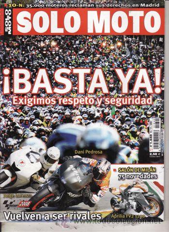 Voitures et Motocyclettes: REVISTA SOLO MOTO ACTUAL N&ordm; 1640 A&Ntilde;O 2007. PRUEBA: DAELIM ROADWM. TRIUMPH ROCKET TOURING.