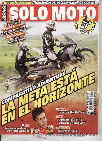 Autos und Motorr&auml;der: REVISTA SOLO MOTO ACTUAL N&ordm; 1575 A&Ntilde;O 2006. PRU: SHERCO 4.5 SM I. COMP:BMW R 1200 GS Y KTM ADVENTURE.
