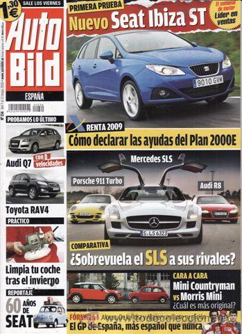 Cars and Motorcycles: REVISTA AUTO BILD N&ordm; 234 A&Ntilde;O 2010. COMPARATIVA: MINI COUNTRYMAN COOPER D 2010 Y MORRRIS MINI MINOR 1