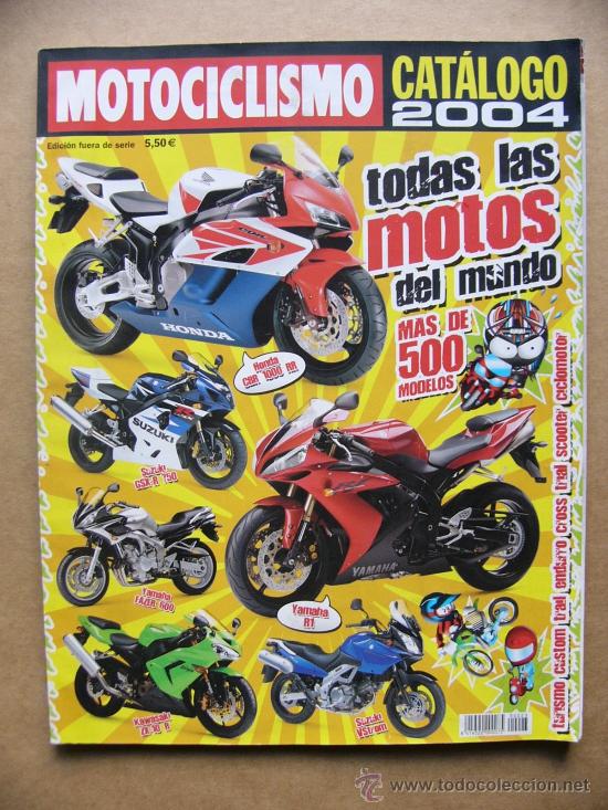 Cars and Motorcycles: Catalogo Motociclismo 2004 n&ordm; 23 Mas de 500 modelos Turismo Deportivas Hi Sport Custom Naked