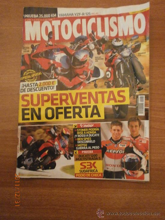 Autos und Motorr&auml;der: REVISTA MOTOCICLISMO , N&ordm; 2204- DEL 18.24. MAYO 2010- SUPERVENTAS EN OFERTA