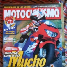 Coches y Motocicletas: REVISTA MOTOCICLISMO Nº 1602 AÑO 1998. PRUEBA: HONDA CBR 600 F. PRUEBA: HONDA VARADERO XL 100 V. AN