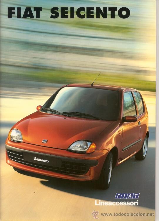 Voitures et Motocyclettes: Cat&aacute;logo de accesorios Fiat Seicento