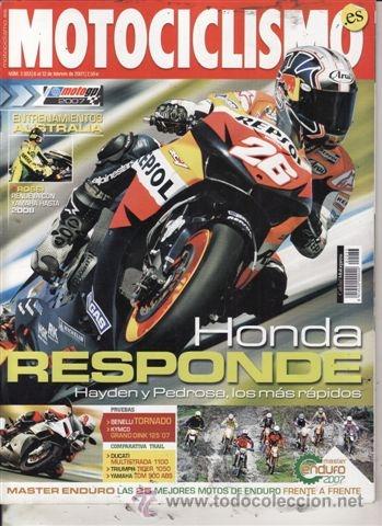 Automobili e Motociclette: REVISTA MOTOCICLISMO N&ordm; 2033 A&Ntilde;O 2007. PRUEBA: BENELLI TORNADO TRE 1130. KYMCO GRAND DINK 125. COMPA