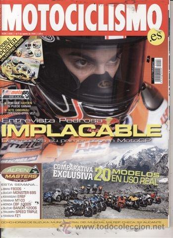 Coches y motocicletas: REVISTA MOTOCICLISMO N&ordm; 2006 A&Ntilde;O 2006. PRUEBA: YAMAHA MT 01 STAGE 1.