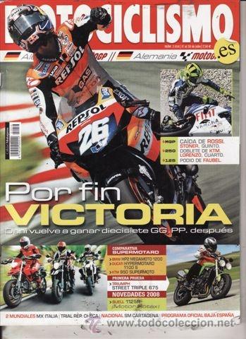 Autos und Motorr&auml;der: REVISTA MOTOCICLISMO N&ordm; 2056 A&Ntilde;O 2007. PRUEBA: TRIUMPH STREET TRIPLE. KYMCO YAGR 125. COMP BMW HP2,