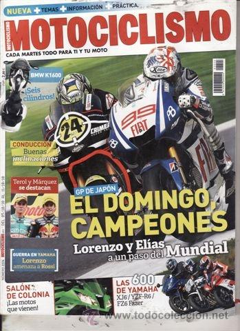 Coches y Motocicletas: REVISTA MOTOCICLISMO N&ordm; 2224 A&Ntilde;O 2010. PRUEBA: BMW K 1600 GTL. HARLEY DAVIDSON XL883L SUPERLOW. SUZU