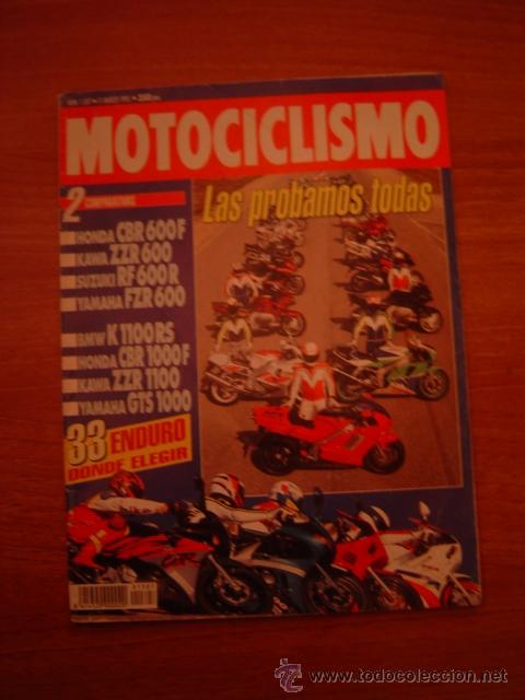 Carros e motociclos: REVISTA MOTOCICLISMO , N&ordm; 1307- - 11 MARZO 1993-  LAS PROBAMOS TODAS