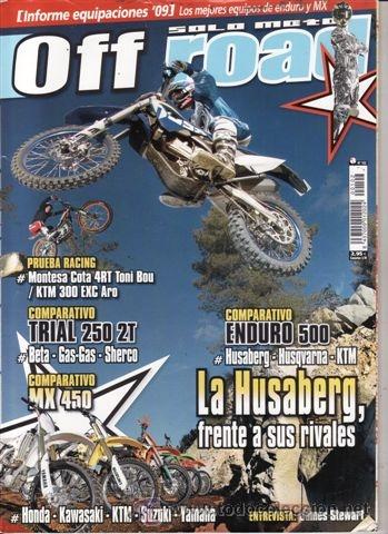 Voitures et Motocyclettes: REVISTA SOLO MOTO OFF ROAD N&ordm; 102 A&Ntilde;O 2009. COMPARATIVA: HUSABER FE 570, HUSQVARNA TE 510 Y KTM EXC