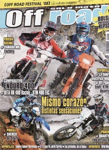 Coches y motocicletas: REVISTA SOLO MOTO OFF ROAD N&ordm; 101. PRUEBA: SHERCO SE 2.5IF. QUANTYA EVO STRADA 01.  RACING: YAMAHA M