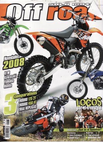 Coches y motocicletas: REVISTA SOLO MOTO OFF ROAD N&ordm; 84. COMPARATIVA: APRILIA RXV 450 Y YAMAHA WR 450 F. GAS GAS TXT 300 PR