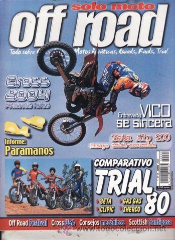 Cars and Motorcycles: REVISTA SOLO MOTO OFF ROAD N&ordm; 35. PRUEBA: BETA ALP 200. COMPARATIVA: BETA REV-3 80, CLIPIC CJ 80 R2,