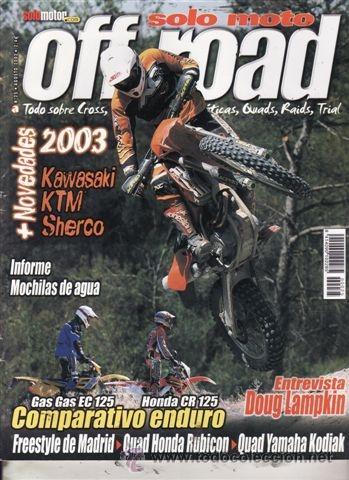 Cars and Motorcycles: REVISTA SOLO MOTO OFF ROAD N&ordm; 25. COMPARATIVA: GAS GAS EC 125 Y HONDA CRE 125.