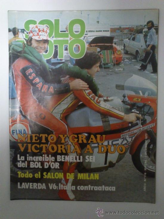 Voitures et Motocyclettes: oferta *_* REVISTA SOLO MOTO  N&ordm; 118 A&Ntilde;O 1977