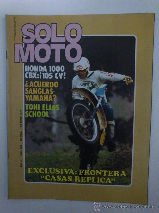 Autos und Motorr&auml;der: oferta *_* REVISTA SOLO MOTO  N&ordm; 123 A&Ntilde;O 1978
