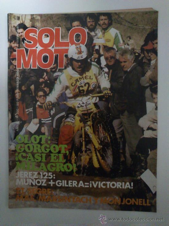 Voitures et Motocyclettes: oferta *_* REVISTA SOLO MOTO  N&ordm; 230 A&Ntilde;O 1980