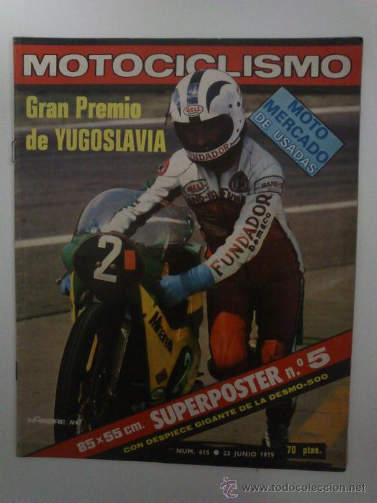 Voitures et Motocyclettes: SE VENDE O SE REGALA oferta *_* REVISTA MOTOCICLISMO  N&ordm; 615 A&Ntilde;O 1979