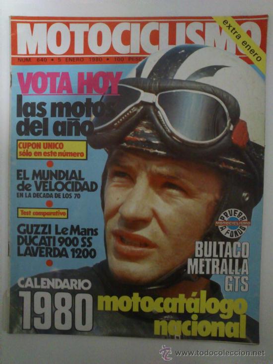 Voitures et Motocyclettes: oferta *_* REVISTA MOTOCICLISMO  N&ordm; 640 A&Ntilde;O 1980