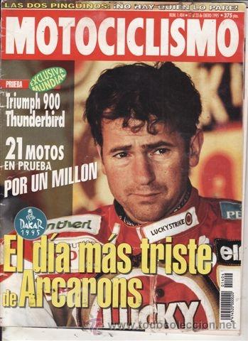 Automobili e Motociclette: REVISTA MOTOCICLISMO N&ordm; 1404 A&Ntilde;O 1995. PRUEBA: TRIUMPH 900 THUNDERBIRD.