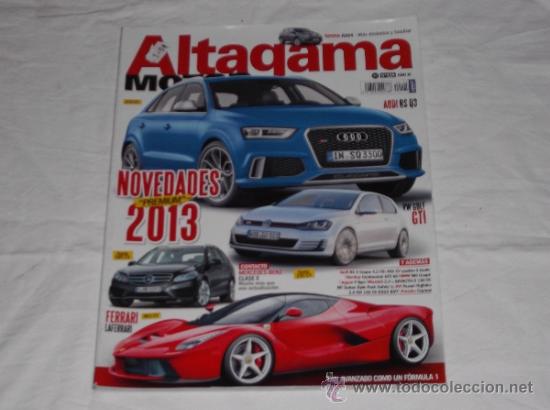 Voitures et Motocyclettes: ALTAGAMA MOTOR N&ordm; 125: NOVEDADES 2013, AUDI RS Q3, VW GOLF GTI, FERRARI LAFERRARI, MAZDA 6 2.2