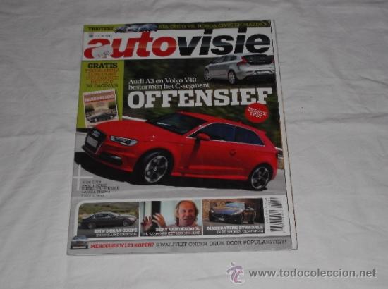 Voitures et Motocyclettes: AUTOVISIE N&ordm; 1212: AUDI A3 vs VOLVO V40, MASERATI MC STRADALE, BMW 6 GRAN COUP&Eacute;