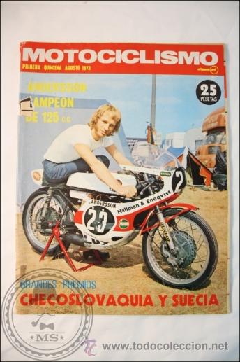 Voitures et Motocyclettes: Revista Motociclismo - 1&ordf; Quincena Agost 1973 - GP, Prueba Benelli, Torrot Trial, Karts - Grau