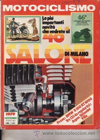 Coches y Motocicletas: REVISTA MOTOCICLISMO ITALIANO N&ordm; 11 A&Ntilde;O 1979. PRUEBA: BMW R 100. BMW RT 1000. HONDA 125 ENDURACE. CO