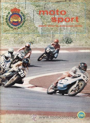 Voitures et Motocyclettes: REVISTA MOTO SPORT N&ordm; 110 A&Ntilde;O 1980.