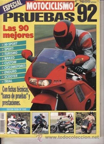 Voitures et Motocyclettes: ESPECIAL PRUEBAS MOTOCICLISMO N&ordm; 3 A&Ntilde;O 1992