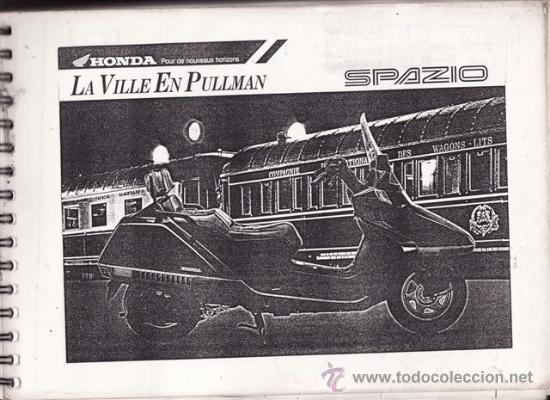 Voitures et Motocyclettes: CATALOGO DE PIEZAS HONDA SPAZIO