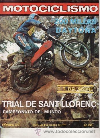 Carros e motociclos: REVISTA MOTOCICLISMO N&ordm; 602 A&Ntilde;O 1979.