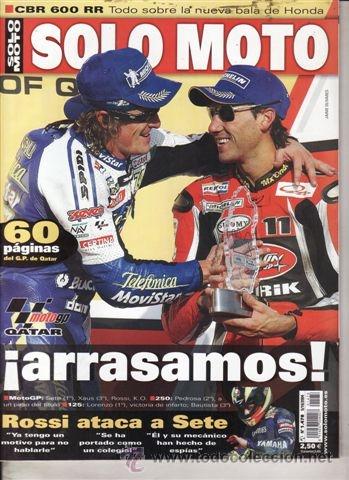 Voitures et Motocyclettes: REVISTA SOLO MOTO ACTUAL N&ordm; 1478 A&Ntilde;O 2004. PRUEBA: DAELIM S2 250.