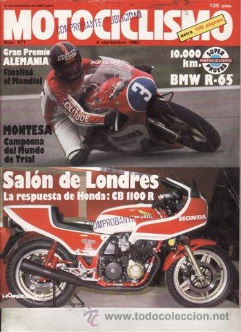Coches y Motocicletas: REVISTA MOTOCICLISMO N&ordm; 671 A&Ntilde;O 1980. PRUEBA: MONTESA COTA 123. BMW R 65.