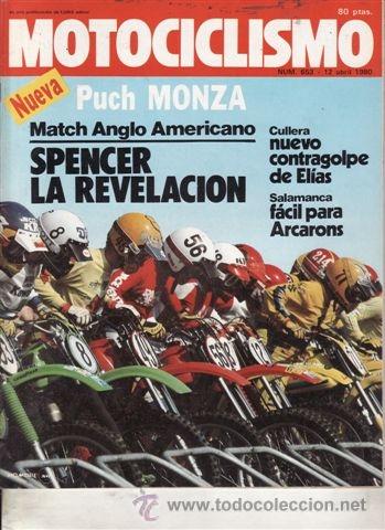 Automobili e Motociclette: REVISTA MOTOCICLISMO N&ordm; 653 A&Ntilde;O 1980. PRUEBA: PUCH MONZA. BENELLI 250 QUATTRO.