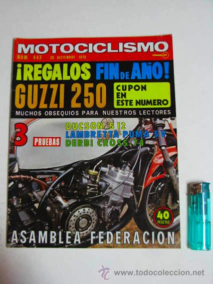Autos und Motorr&auml;der: Revista MOTOCICLISMO n&ordm;443 20 de diciembre de 1975.