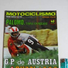 Coches y Motocicletas: REVISTA MOTOCICLISMO SEGUNDA QUINCENA MAYO 1975.. Lote 39382995