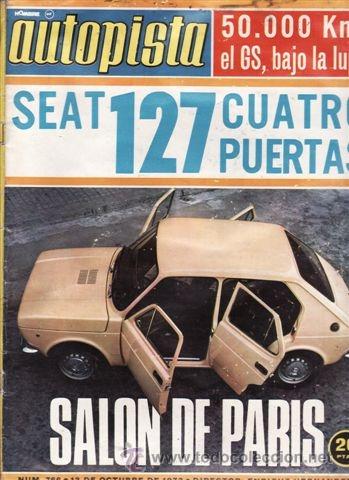 Cars and Motorcycles: REVISTA AUTOPISTA N&ordm; 766 A&Ntilde;O 1973. PRUEBA: CITROEN GS 50.000 KM.